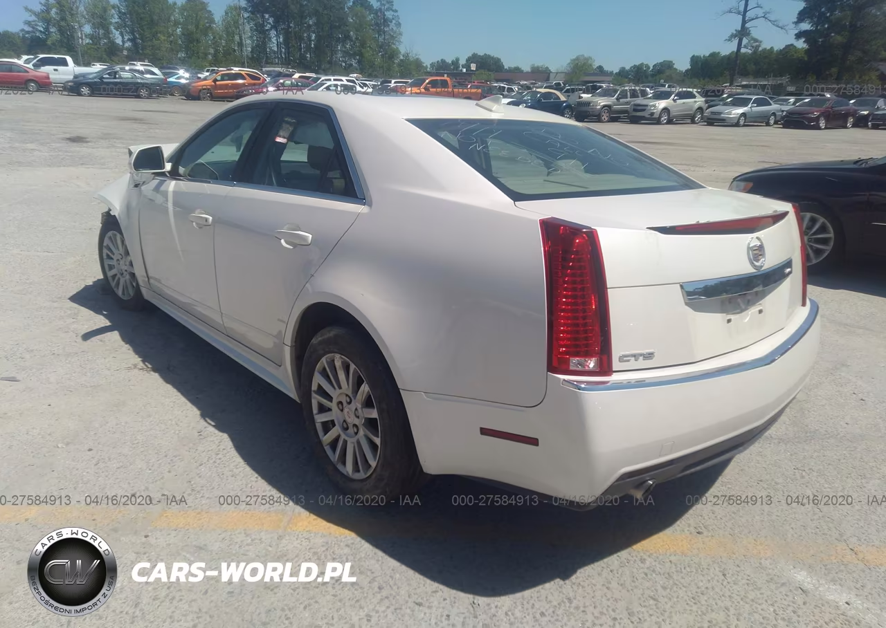 2012 Cadillac Cts Luxury VIN:1G6DE5E55C0117701 - 3