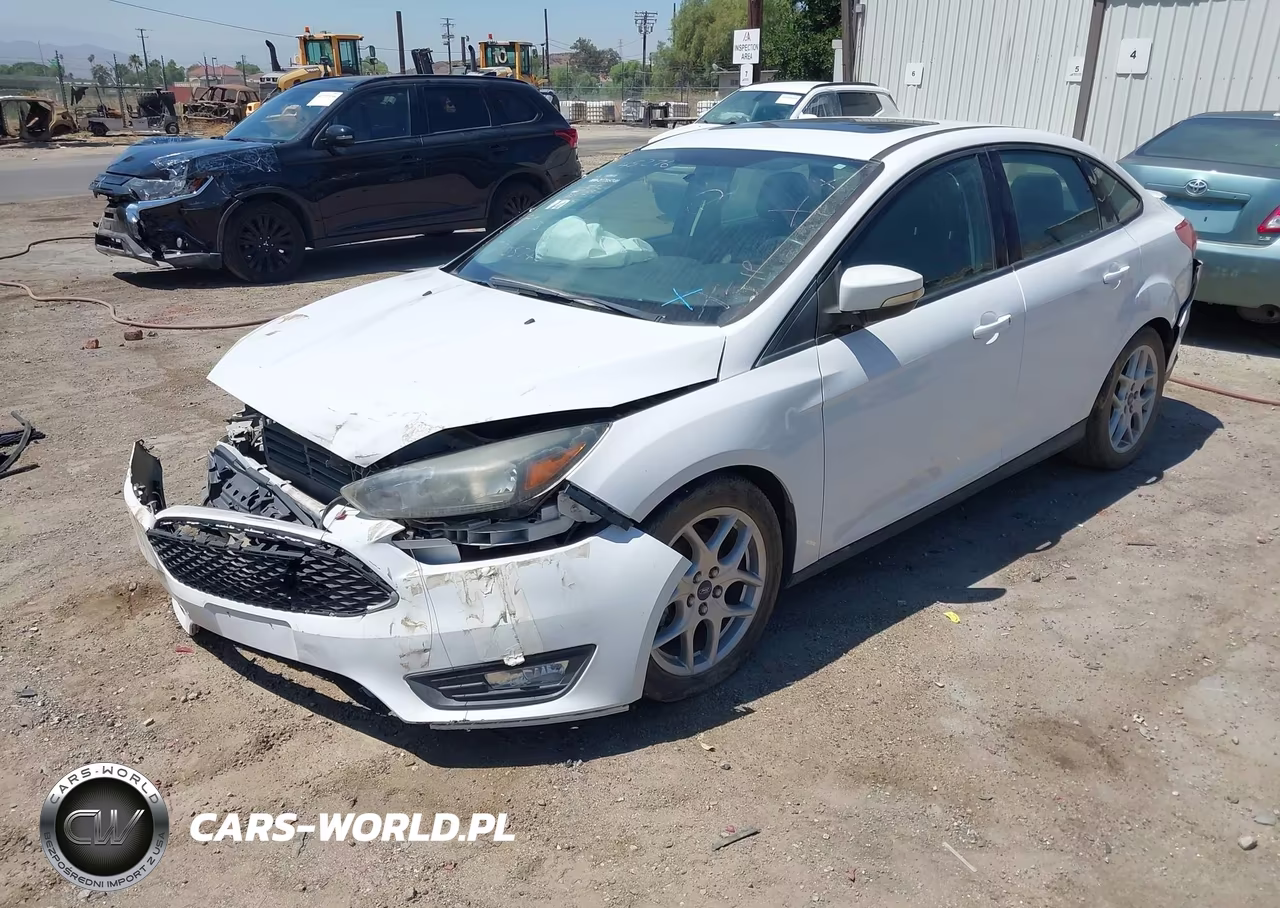 2015 Ford Focus Se VIN:1FADP3F20FL348689 - 2