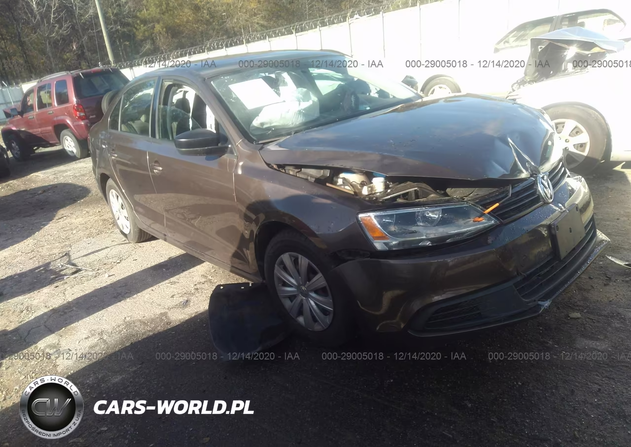 2014 Volkswagen Jetta 2.0L S VIN:3VW2K7AJ7EM310683 - 1