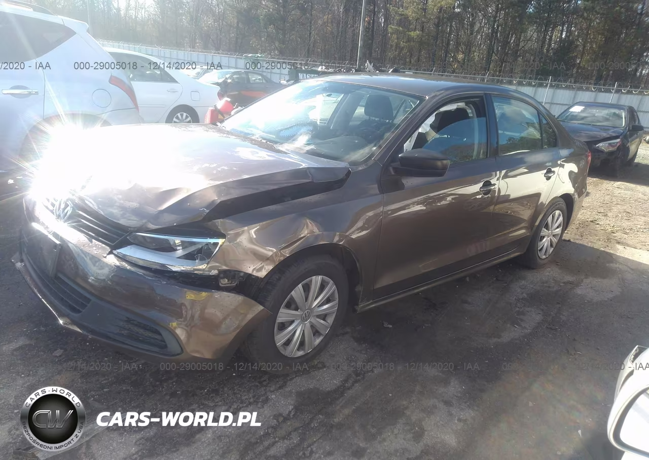 2014 Volkswagen Jetta 2.0L S VIN:3VW2K7AJ7EM310683 - 2