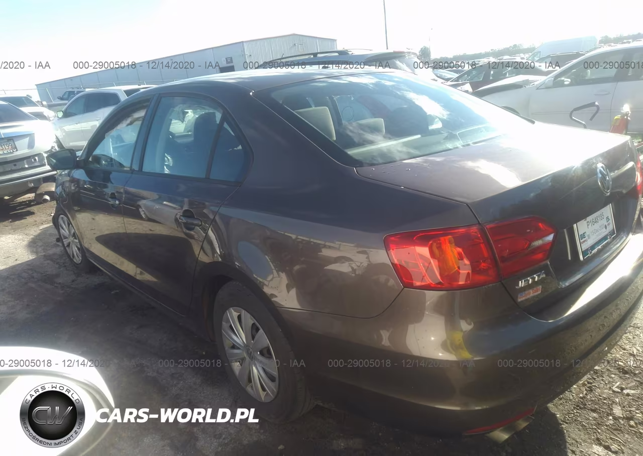 2014 Volkswagen Jetta 2.0L S VIN:3VW2K7AJ7EM310683 - 3