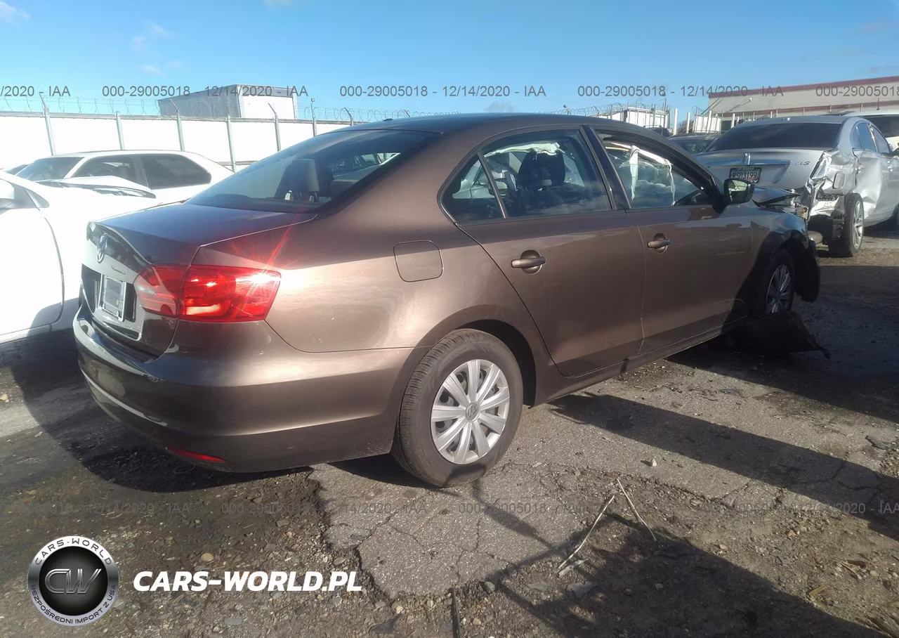 2014 Volkswagen Jetta 2.0L S VIN:3VW2K7AJ7EM310683 - 4