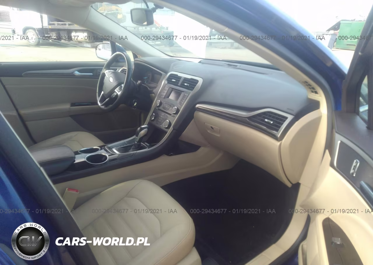 2014 Ford Fusion Se VIN:3FA6P0HD8ER116198 - 5