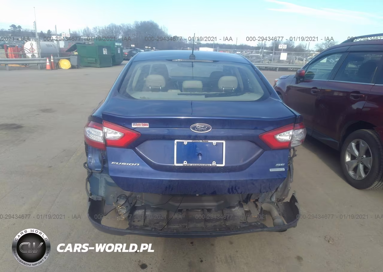 2014 Ford Fusion Se VIN:3FA6P0HD8ER116198 - 6