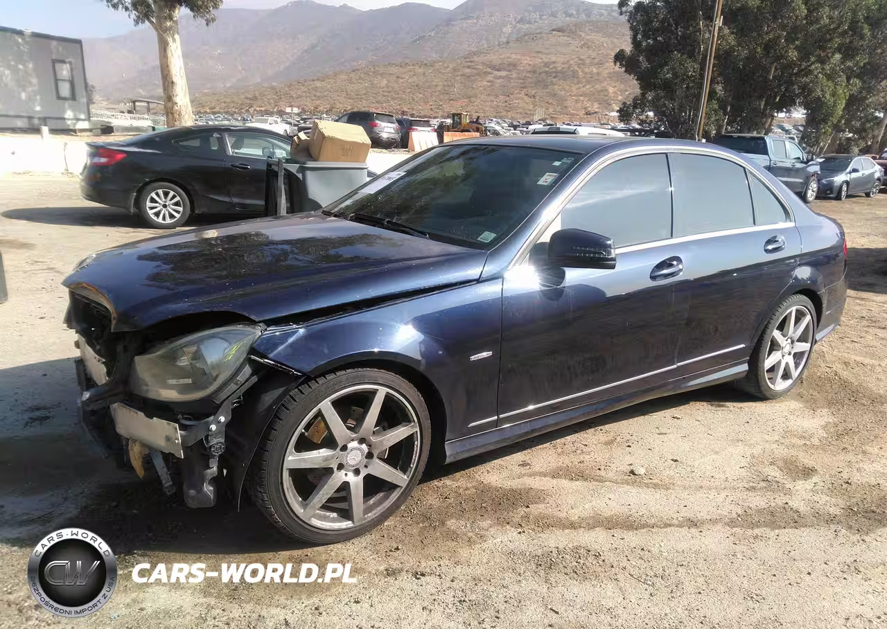 2012 Mercedes-Benz C 250 Sport-Luxury VIN:WDDGF4HB4CR216630 - 2