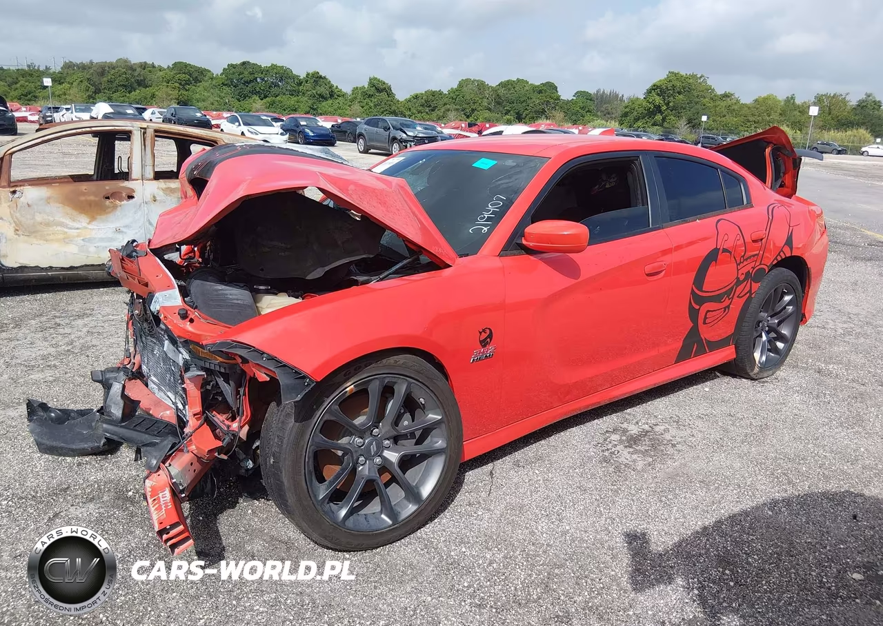 2020 Dodge Charger Scat Pack Rwd VIN:2C3CDXGJ9LH219407 - 2