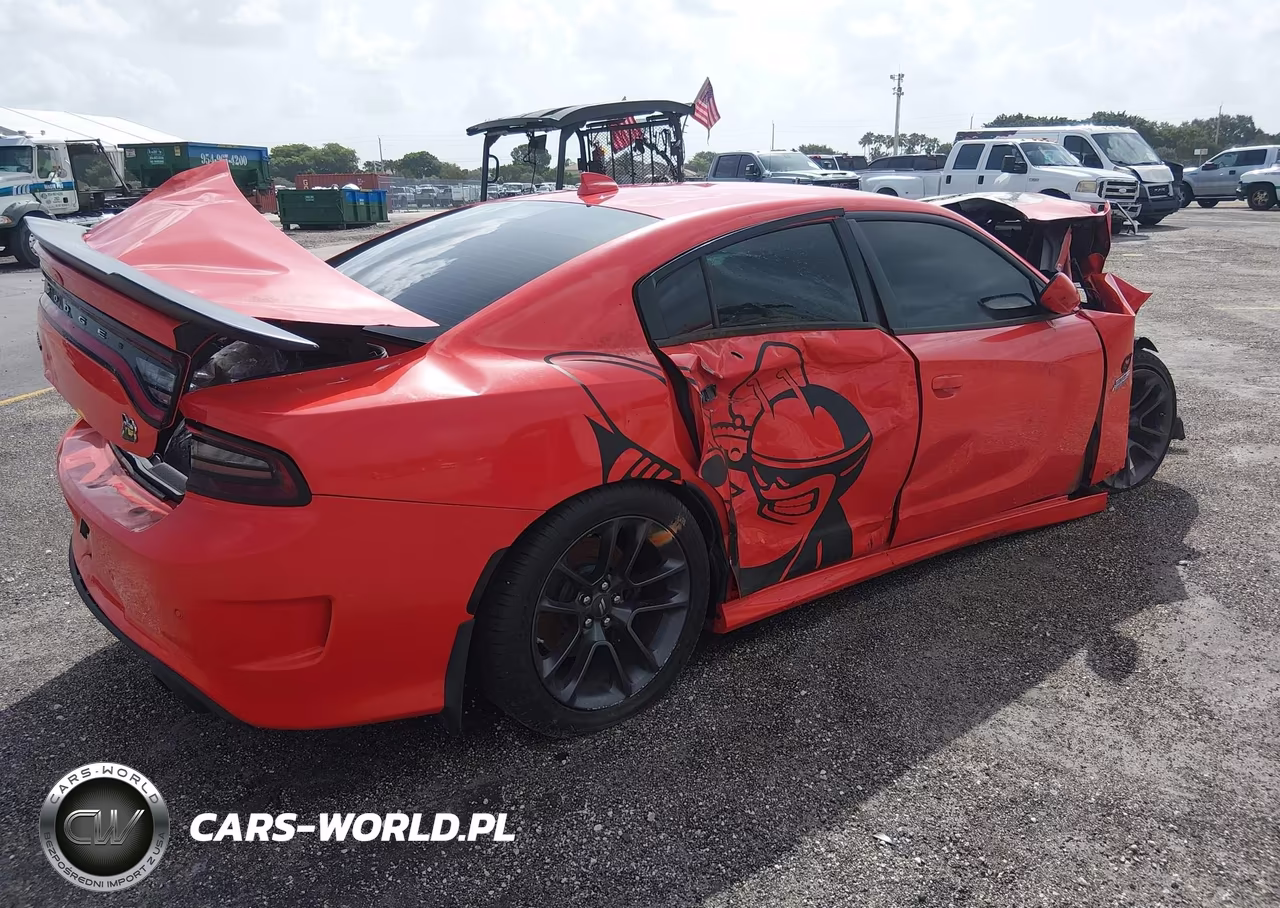 2020 Dodge Charger Scat Pack Rwd VIN:2C3CDXGJ9LH219407 - 4