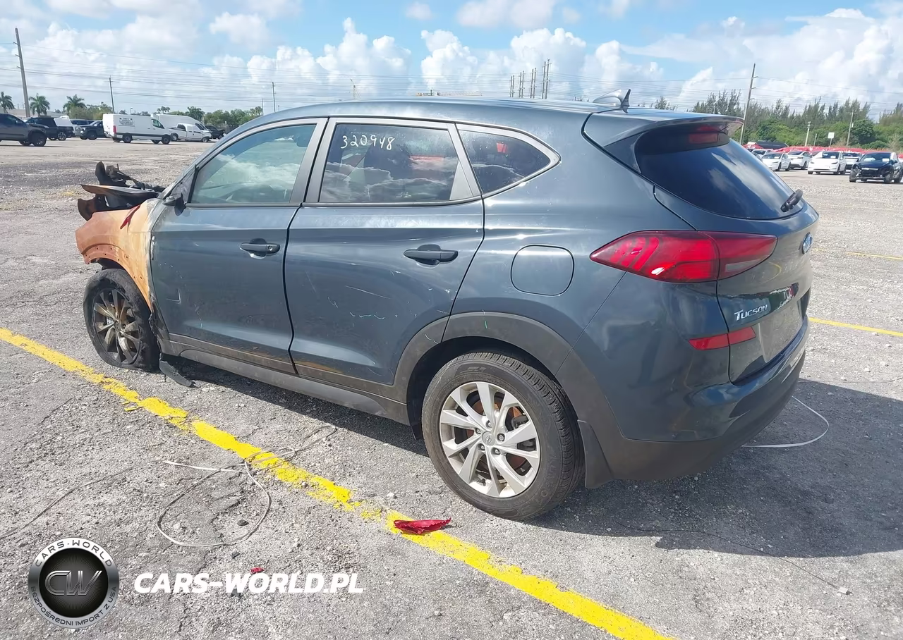 2021 Hyundai Tucson Se VIN:KM8J23A42MU320948 - 3
