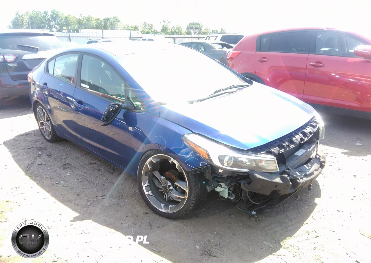 2017 Kia Forte Lx VIN:3KPFL4A74HE067272 - 1