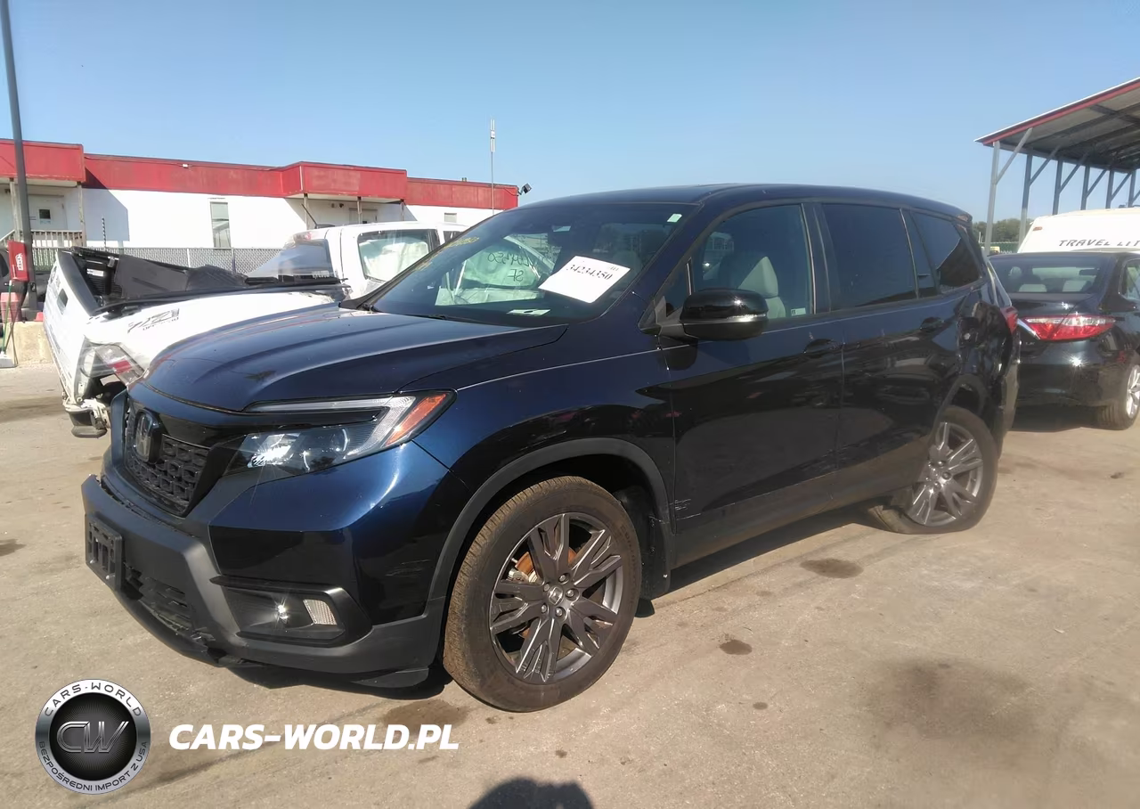 2021 Honda Passport Awd Ex-L VIN:5FNYF8H53MB005376 - 2