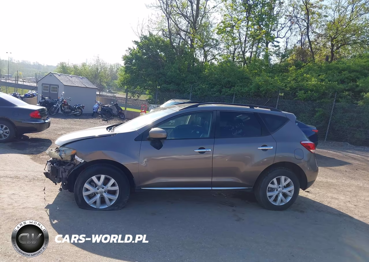 2014 Nissan Murano Sl VIN:JN8AZ1MW5EW500484 - 13