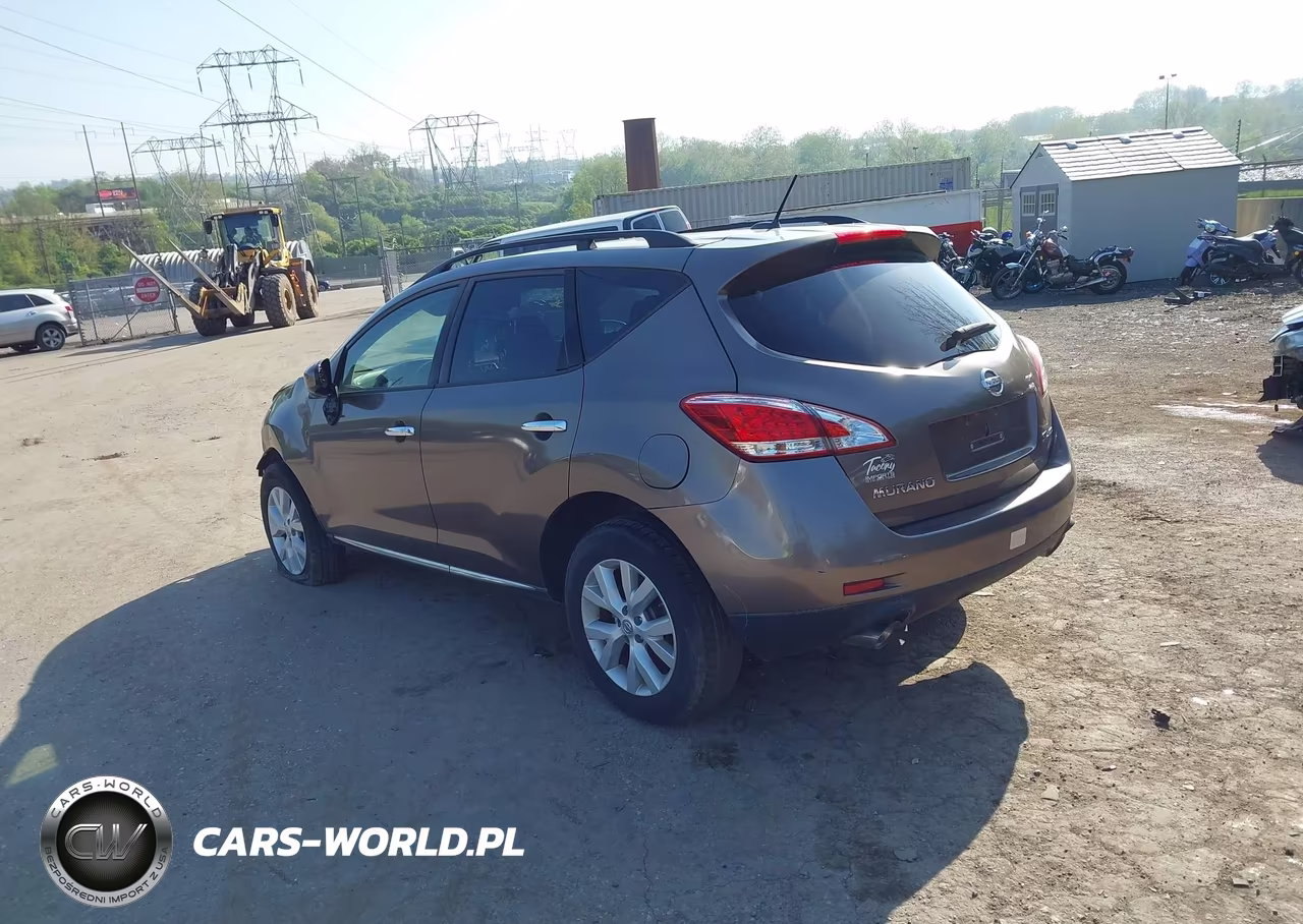 2014 Nissan Murano Sl VIN:JN8AZ1MW5EW500484 - 3