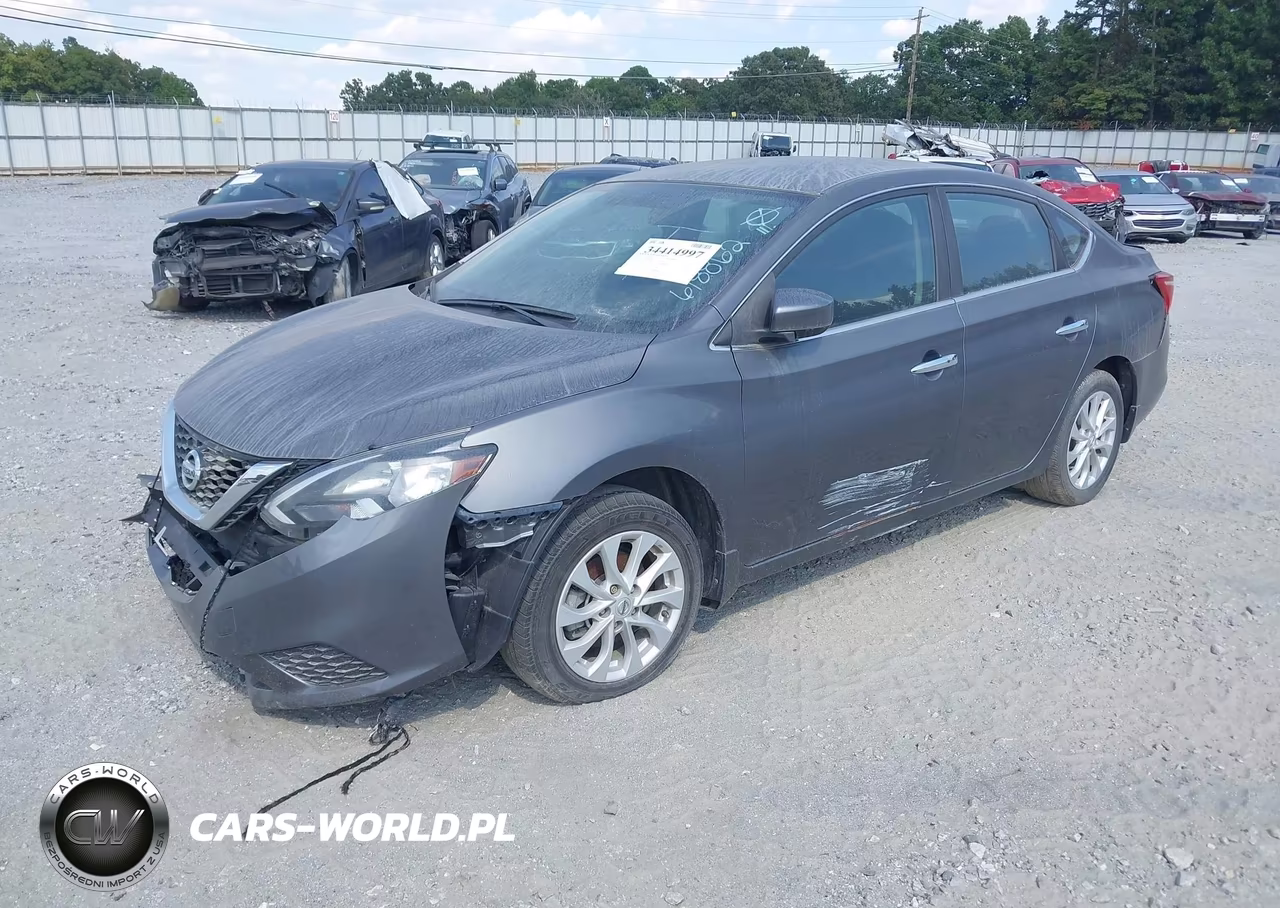 2019 Nissan Sentra Sv VIN:3N1AB7AP3KL618862 - 2