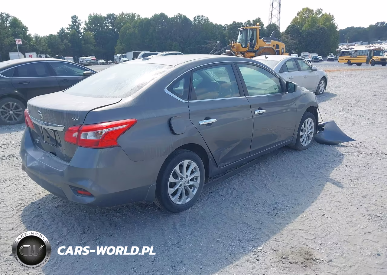 2019 Nissan Sentra Sv VIN:3N1AB7AP3KL618862 - 4
