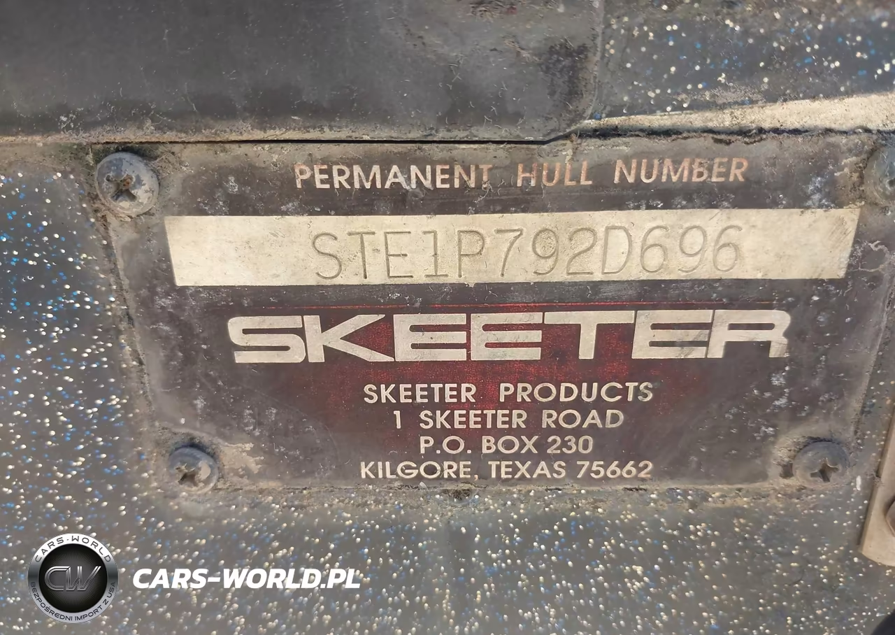 1996 Skeeter Other VIN:STE1P792D696 - 9