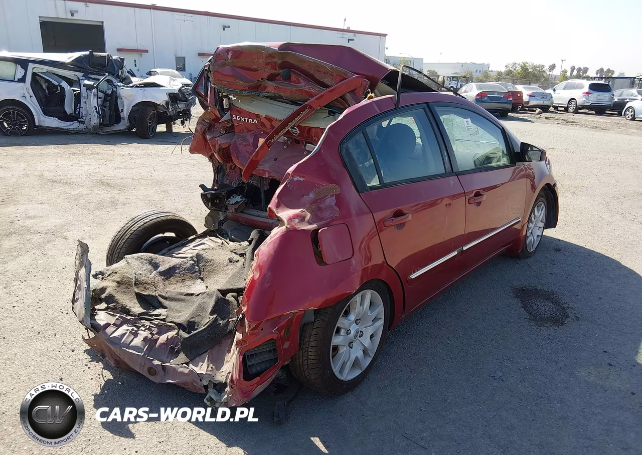 2012 Nissan Sentra 2.0 S VIN:3N1AB6AP0CL674124 - 4