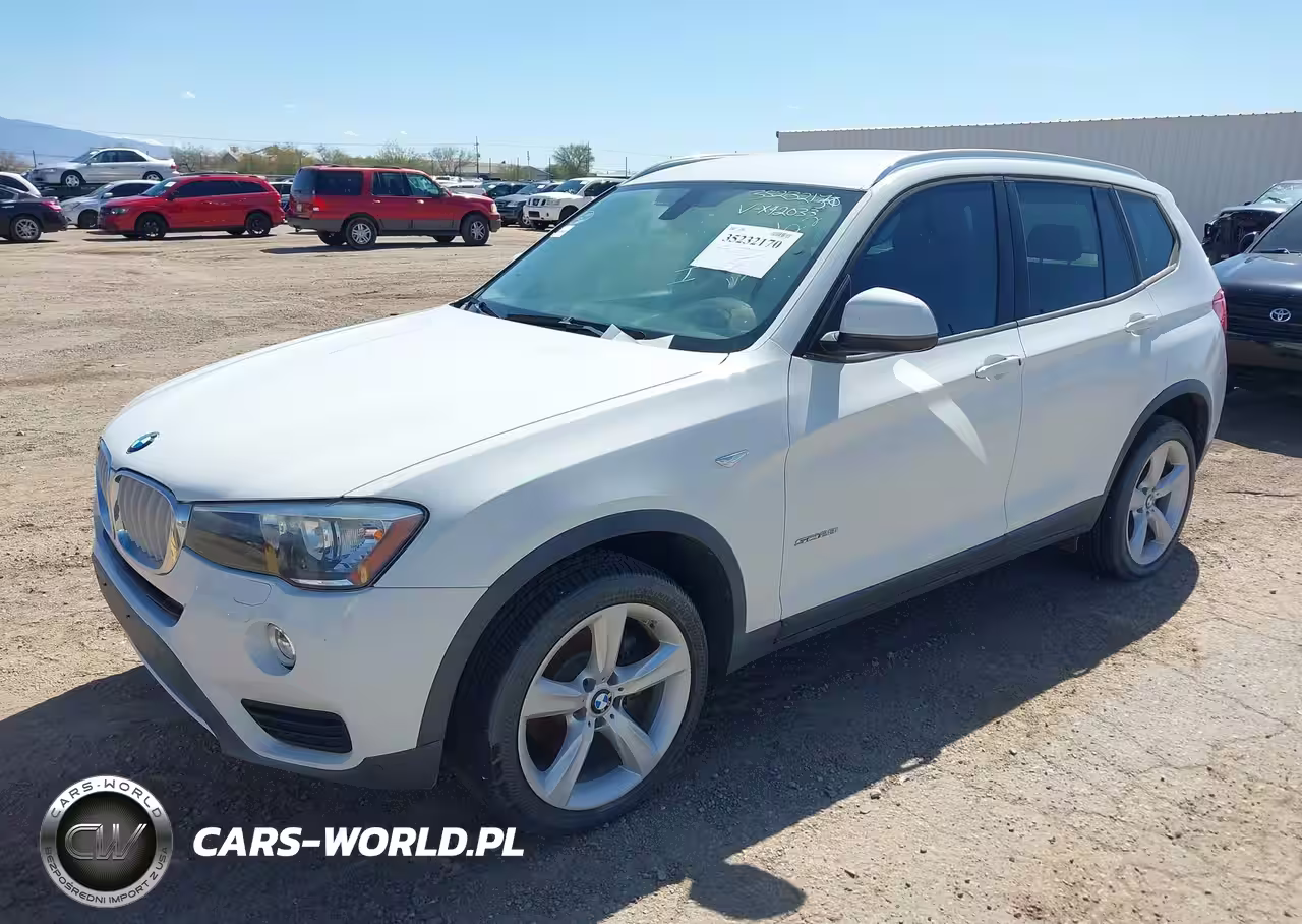 2017 BMW X3 Sdrive28I VIN:5UXWZ7C37H0X42033 - 2