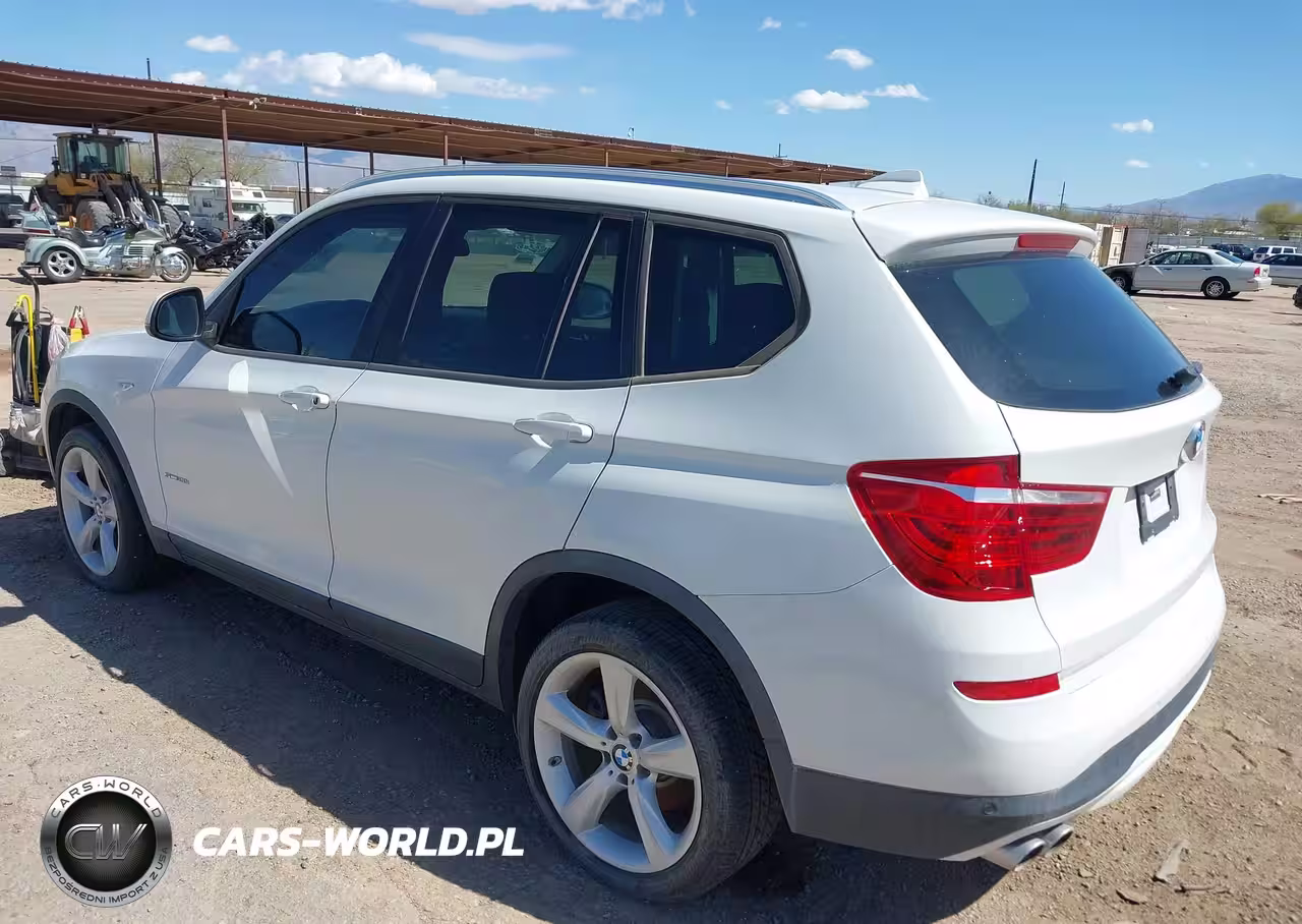 2017 BMW X3 Sdrive28I VIN:5UXWZ7C37H0X42033 - 3