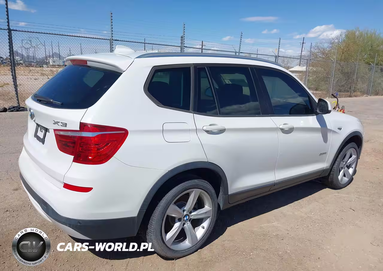 2017 BMW X3 Sdrive28I VIN:5UXWZ7C37H0X42033 - 4