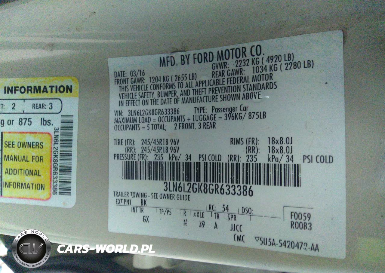 2016 Lincoln Mkz VIN:3LN6L2GK8GR633386 - 9
