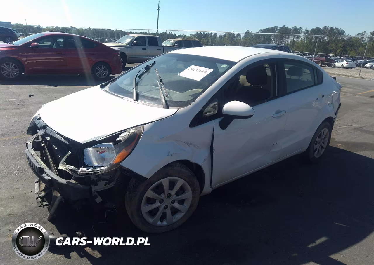 2013 Kia Rio Ex VIN:KNADN4A34D6215478 - 2