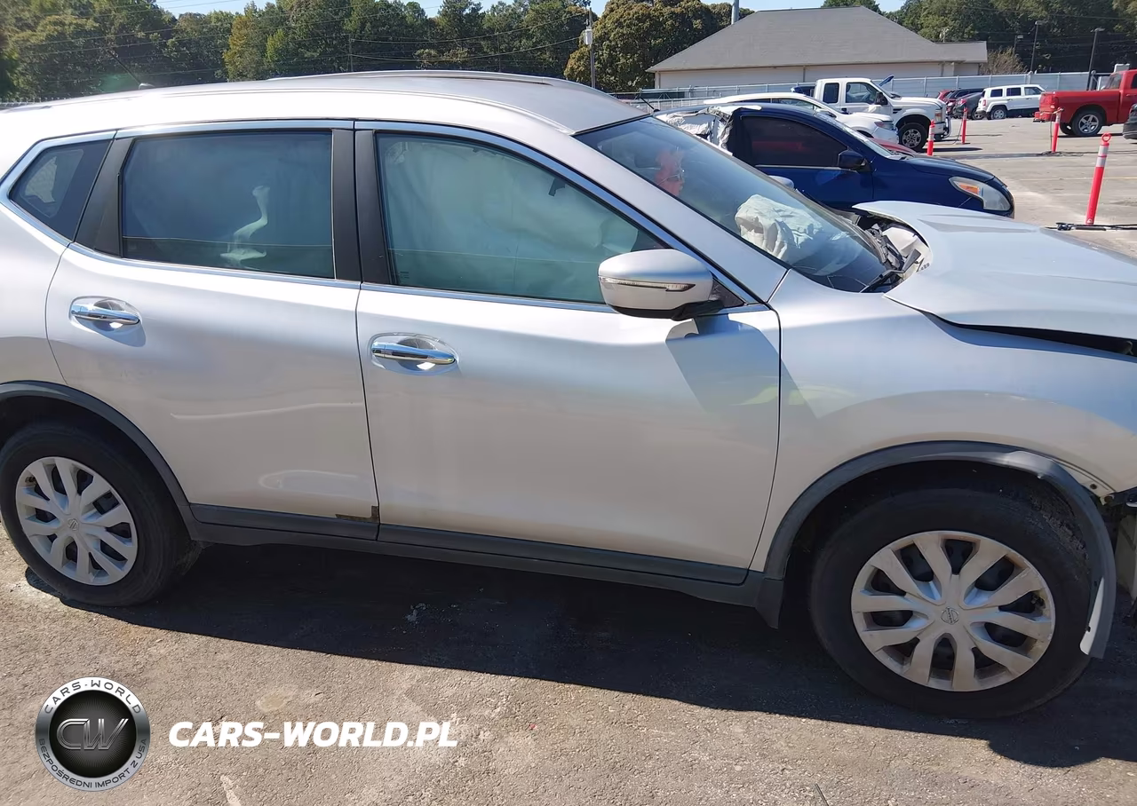 2015 Nissan Rogue S VIN:KNMAT2MV1FP522519 - 14