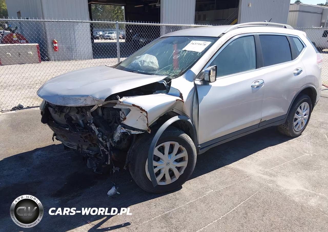 2015 Nissan Rogue S VIN:KNMAT2MV1FP522519 - 2