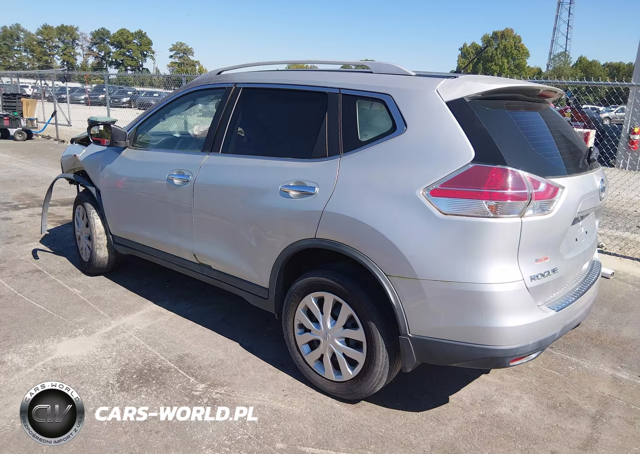 2015 Nissan Rogue S VIN:KNMAT2MV1FP522519 - 3