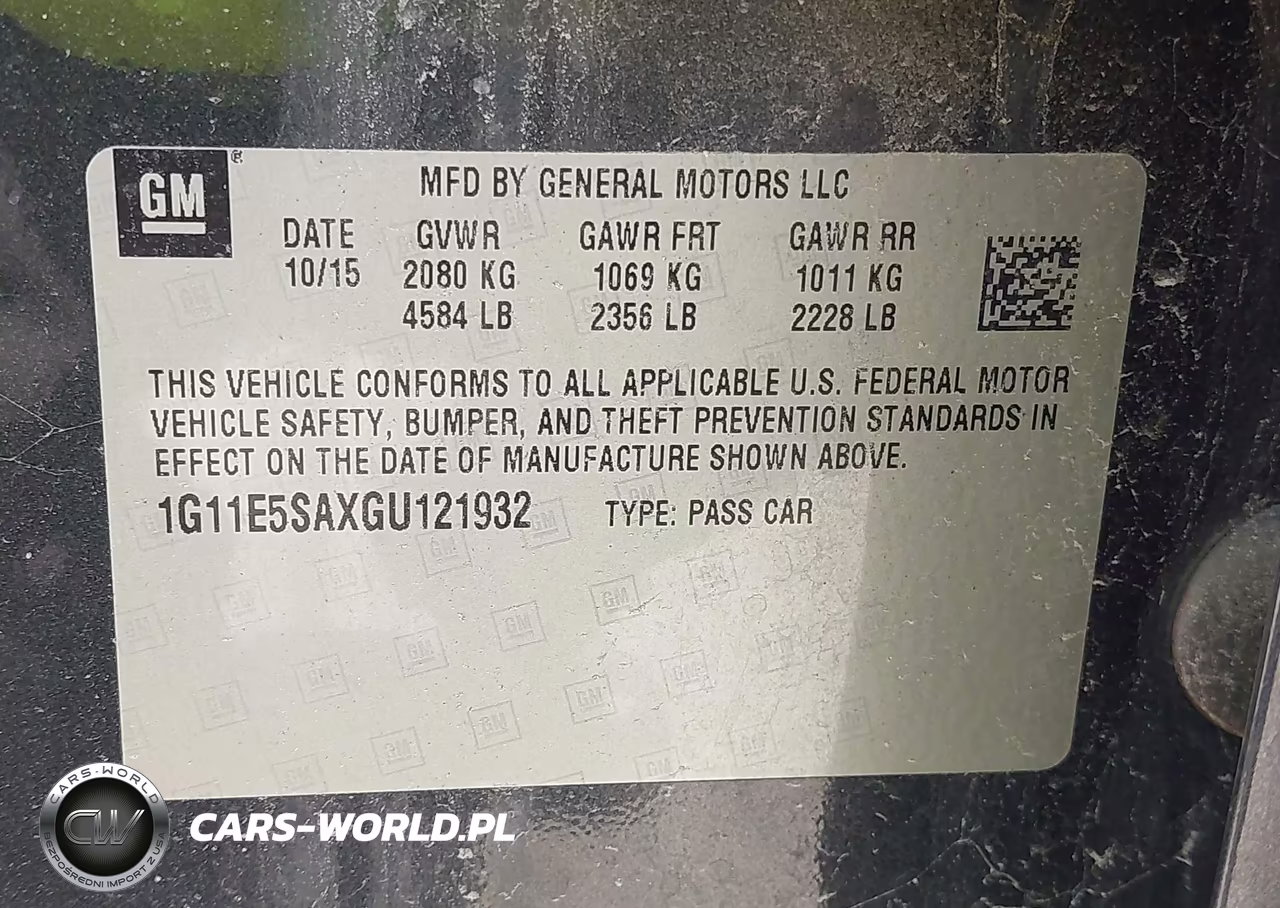 2016 Chevrolet Malibu Limited Ltz VIN:1G11E5SAXGU121932 - 9