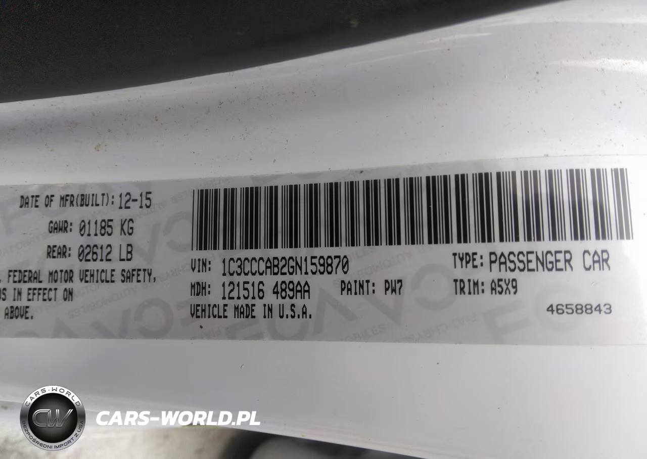 2016 Chrysler 200 Limited VIN:1C3CCCAB2GN159870 - 9