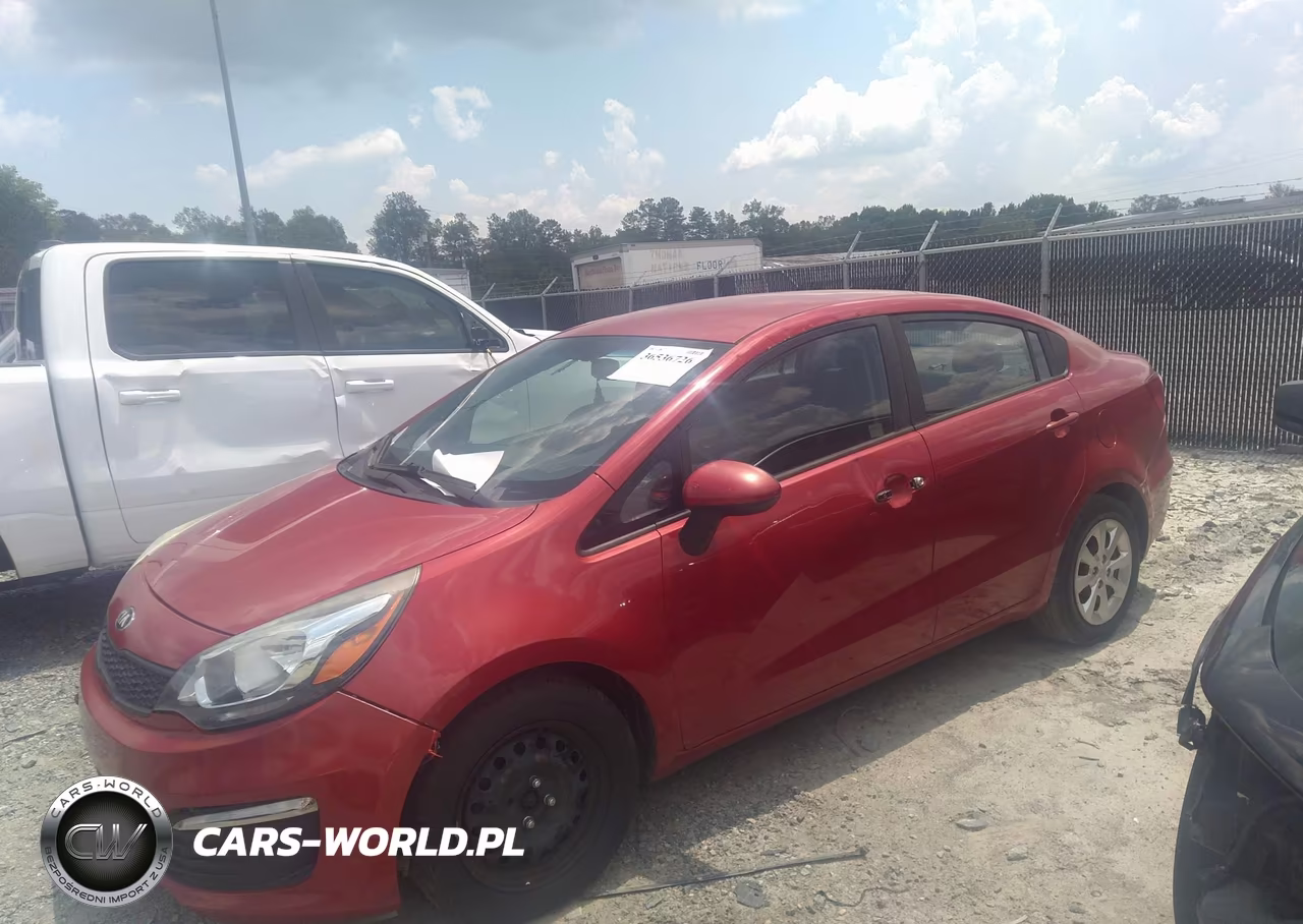 2017 Kia Rio Lx VIN:KNADM4A38H6021934 - 2
