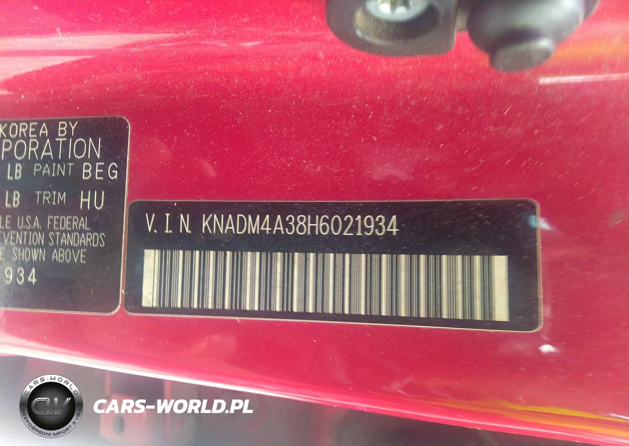2017 Kia Rio Lx VIN:KNADM4A38H6021934 - 9