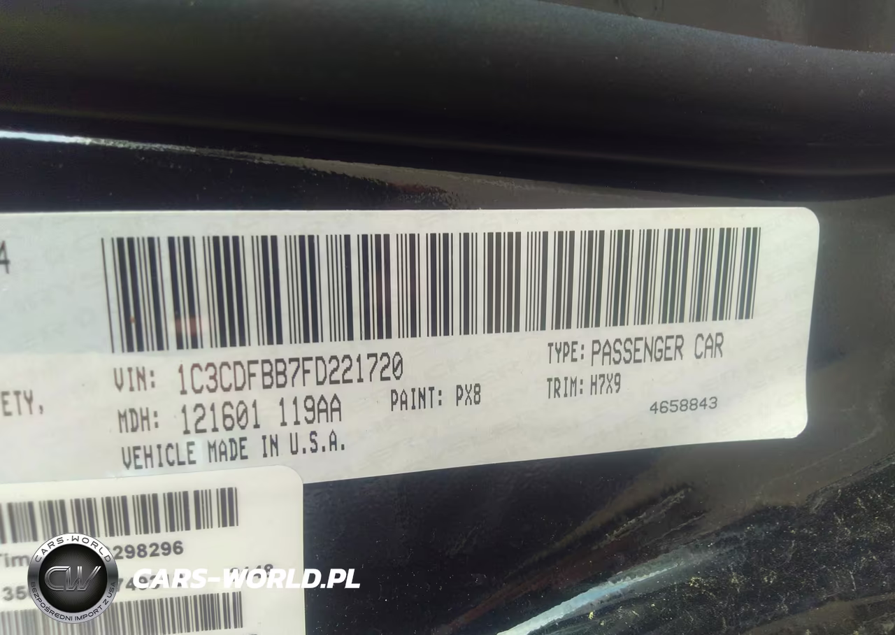 2015 Dodge Dart Sxt VIN:1C3CDFBB7FD221720 - 9