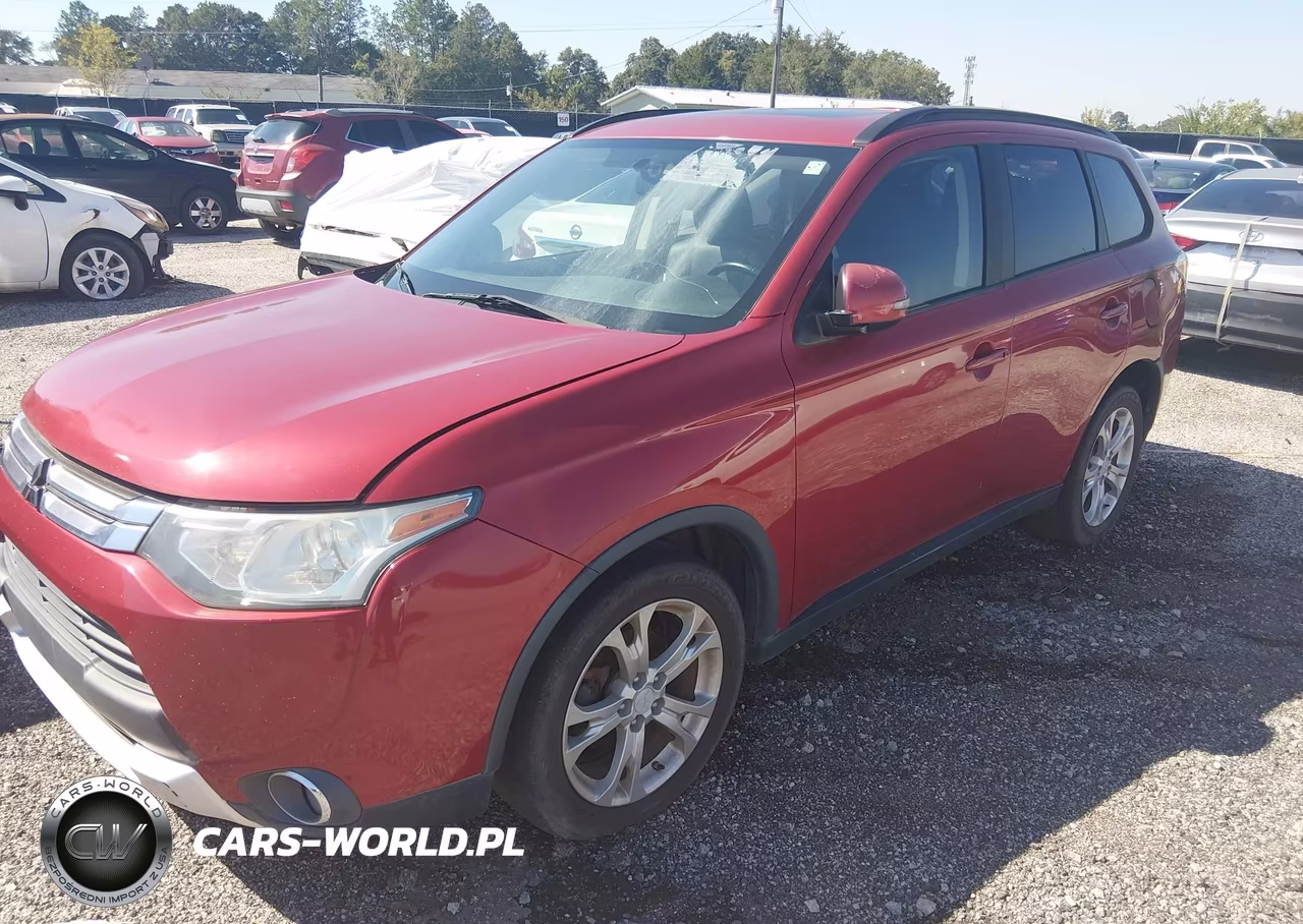 2015 Mitsubishi Outlander Se VIN:JA4AZ3A33FZ011092 - 2