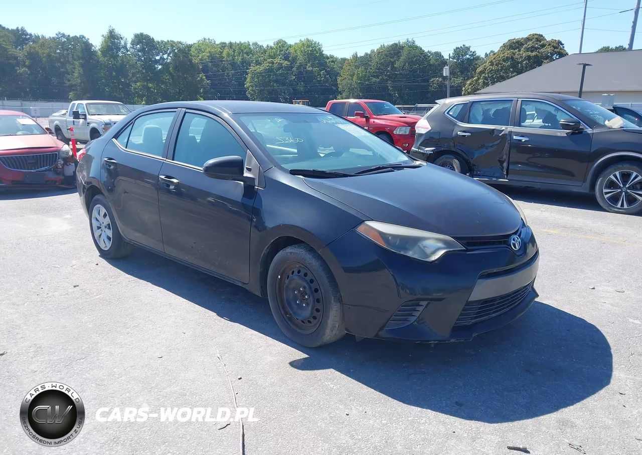 2016 Toyota Corolla Le VIN:5YFBURHE0GP466531 - 1