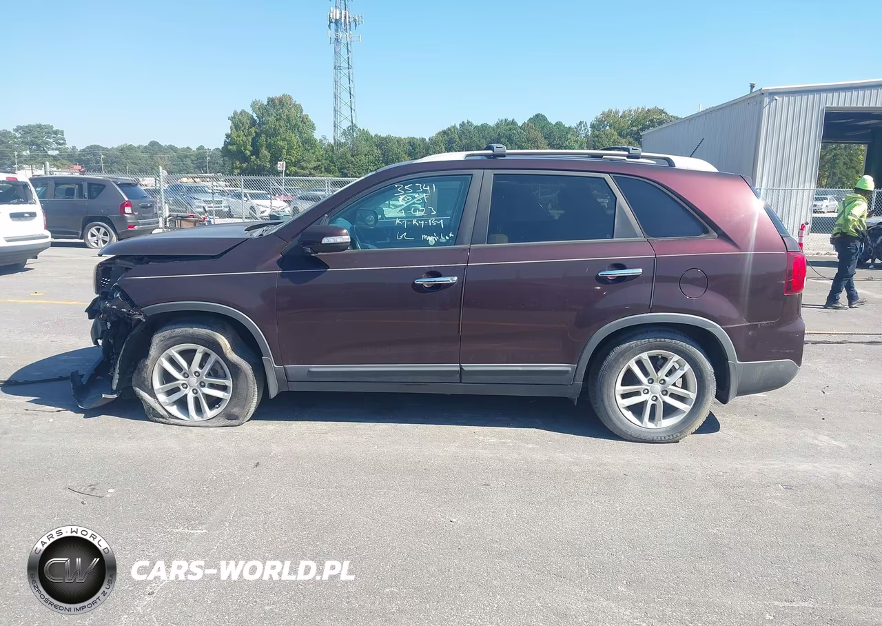 2014 Kia Sorento Lx VIN:5XYKT3A60EG507048 - 14