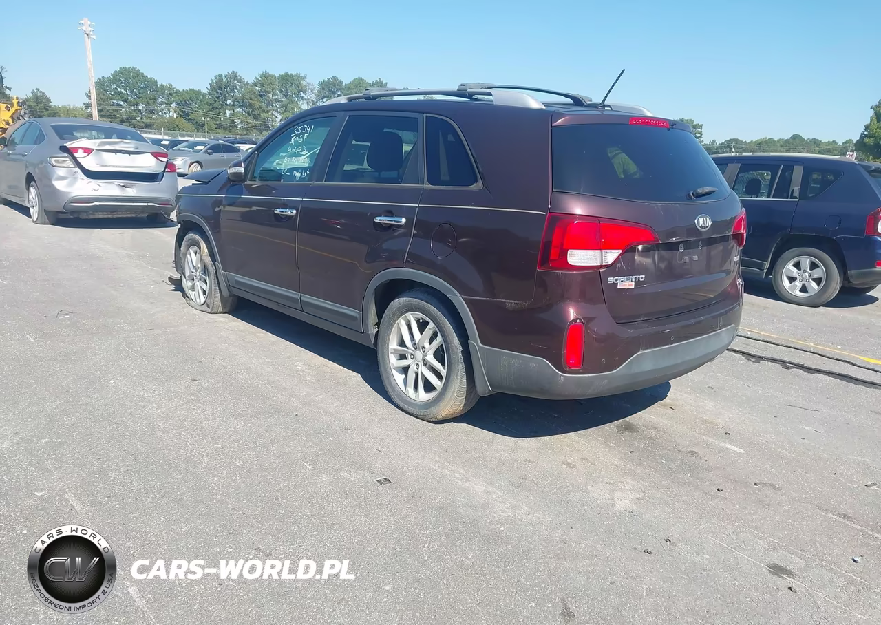2014 Kia Sorento Lx VIN:5XYKT3A60EG507048 - 3