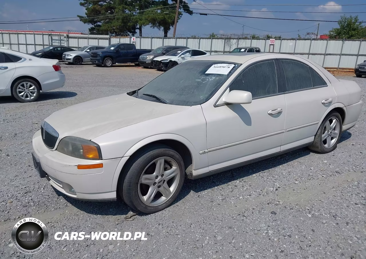 2000 Lincoln Ls V8 Auto VIN:1LNHM87AXYY910378 - 2