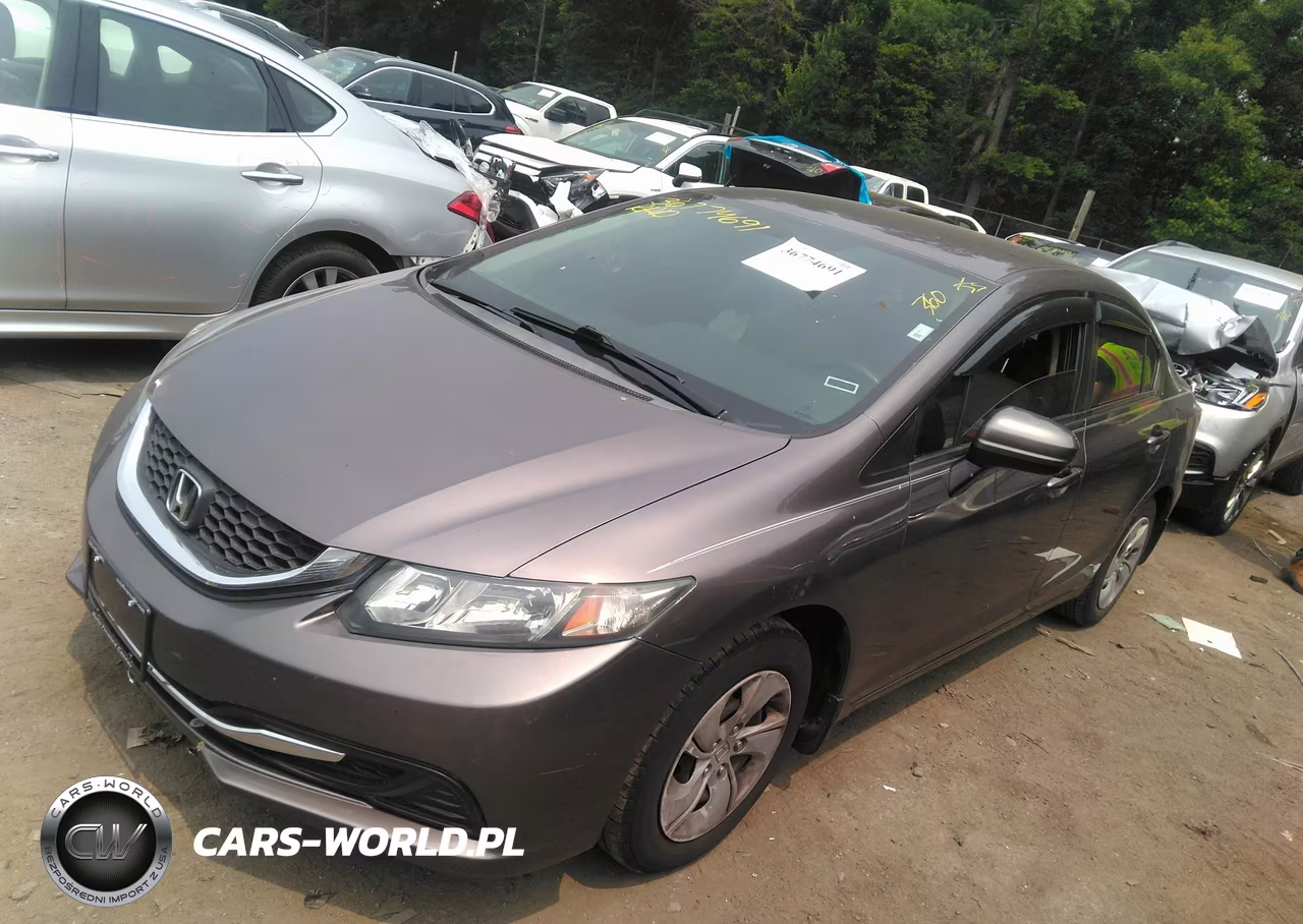 2014 Honda Civic Lx VIN:19XFB2F57EE015225 - 2