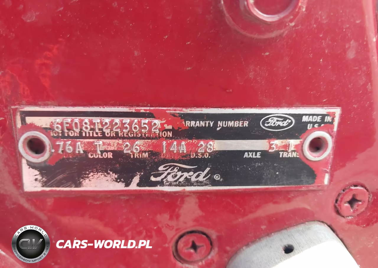 1965 Ford Mustang VIN:6F08T223652 - 9