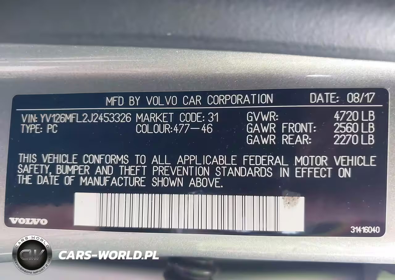 2018 Volvo S60 T5 Dynamic VIN:YV126MFL2J2453326 - 9
