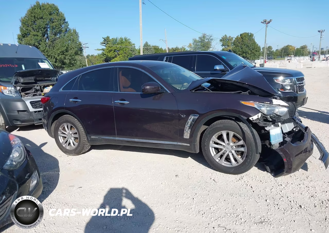 2017 Infiniti Qx70 VIN:JN8CS1MW9HM411286 - 12