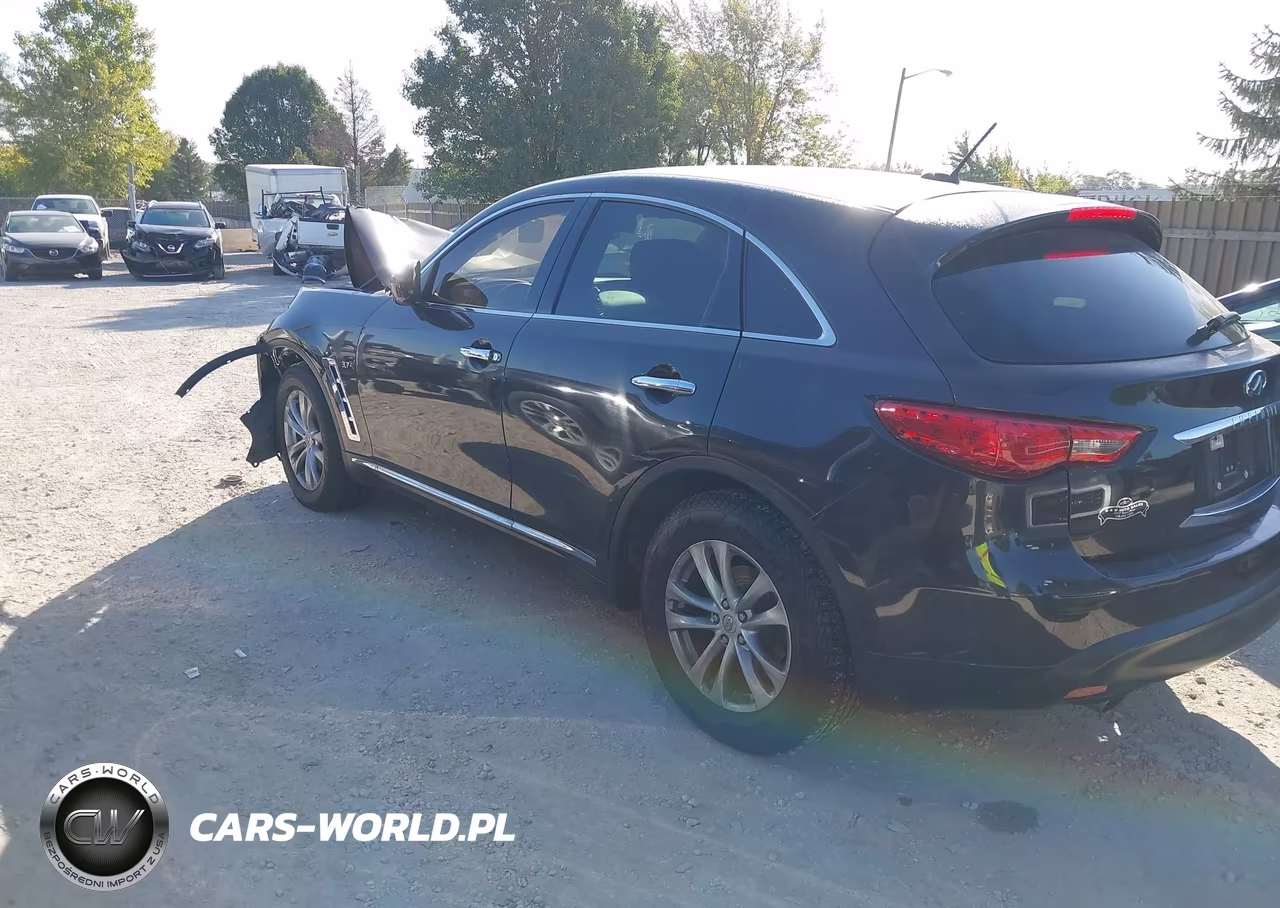 2017 Infiniti Qx70 VIN:JN8CS1MW9HM411286 - 3