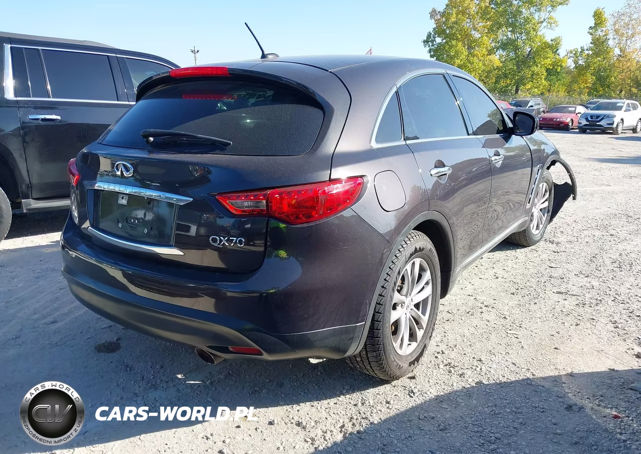 2017 Infiniti Qx70 VIN:JN8CS1MW9HM411286 - 4