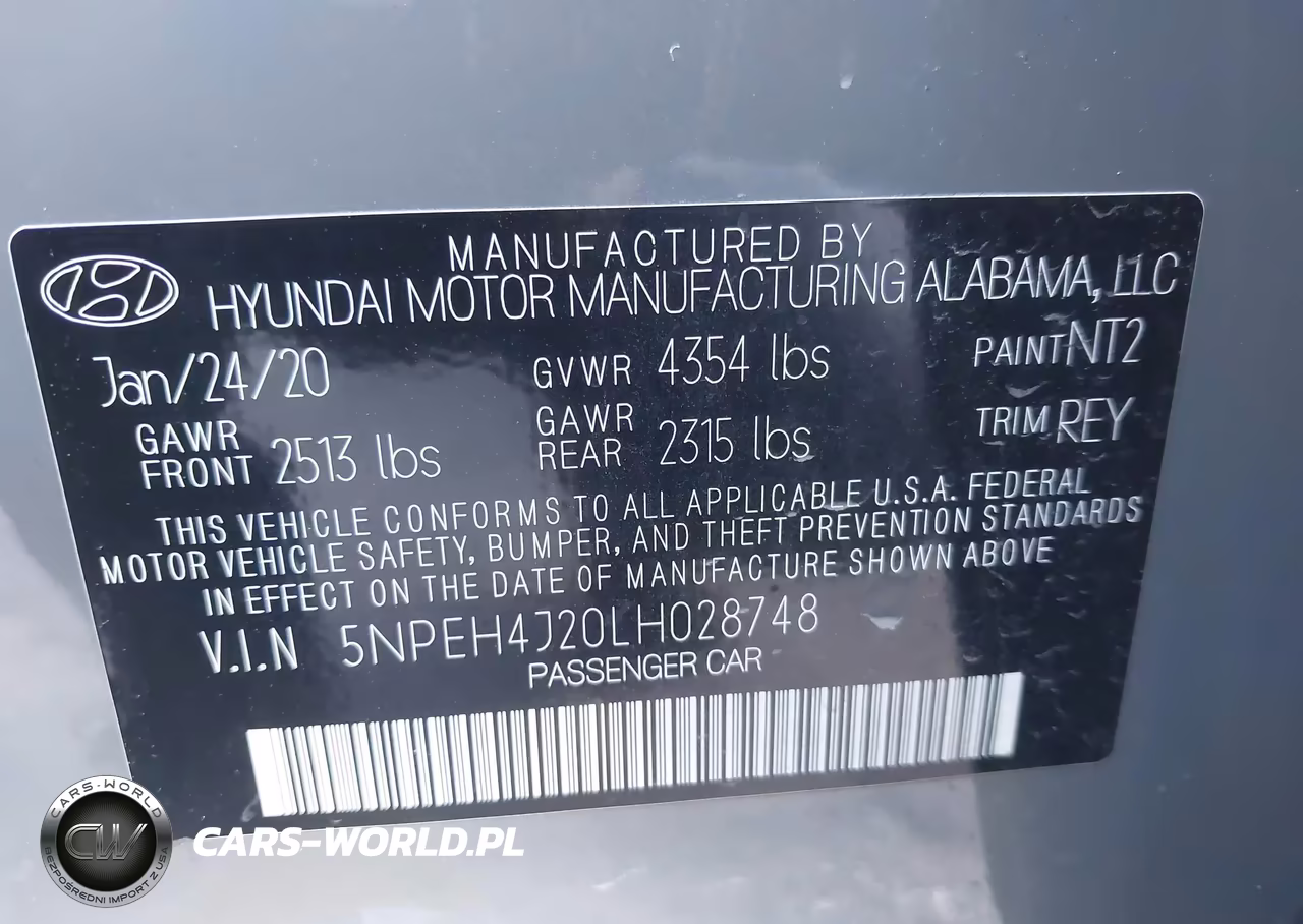 2020 Hyundai Sonata Limited VIN:5NPEH4J20LH028748 - 9