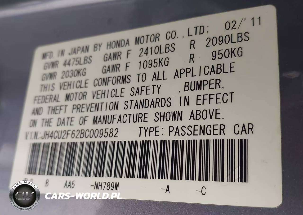 2011 Acura Tsx 2.4 VIN:JH4CU2F62BC009582 - 9