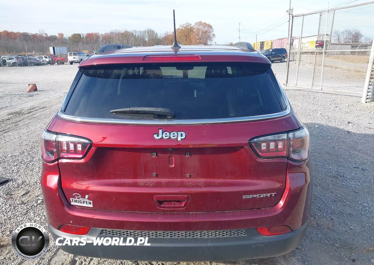 2021 Jeep Compass Sport Fwd VIN:3C4NJCAB2MT535229 - 17