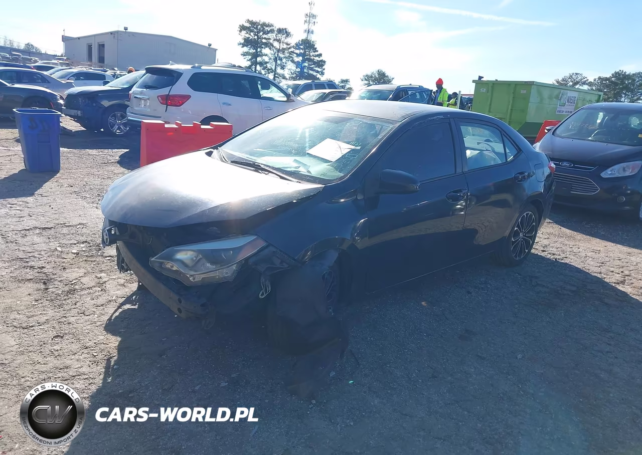 2014 Toyota Corolla Le VIN:5YFBURHE6EP078569 - 2