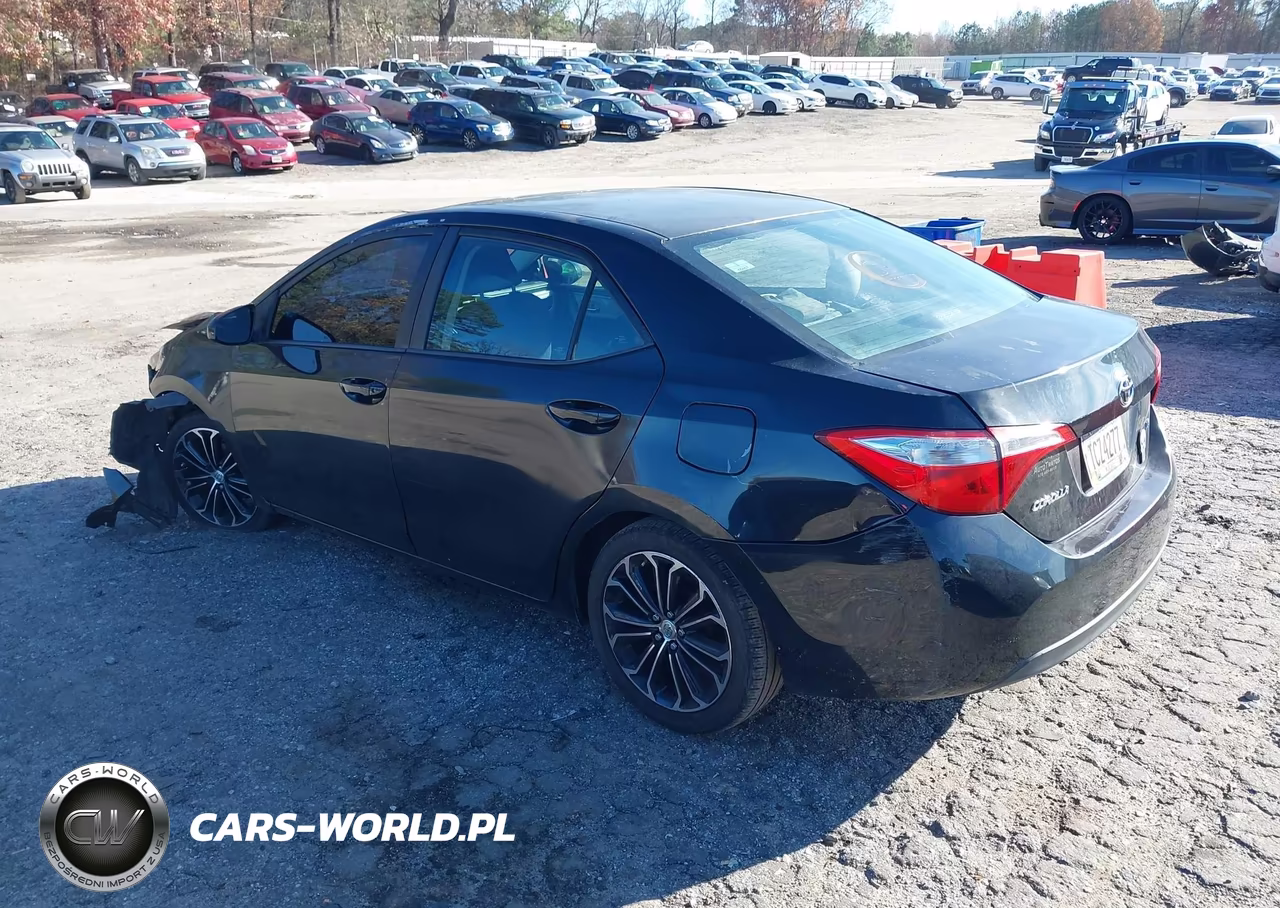2014 Toyota Corolla Le VIN:5YFBURHE6EP078569 - 3
