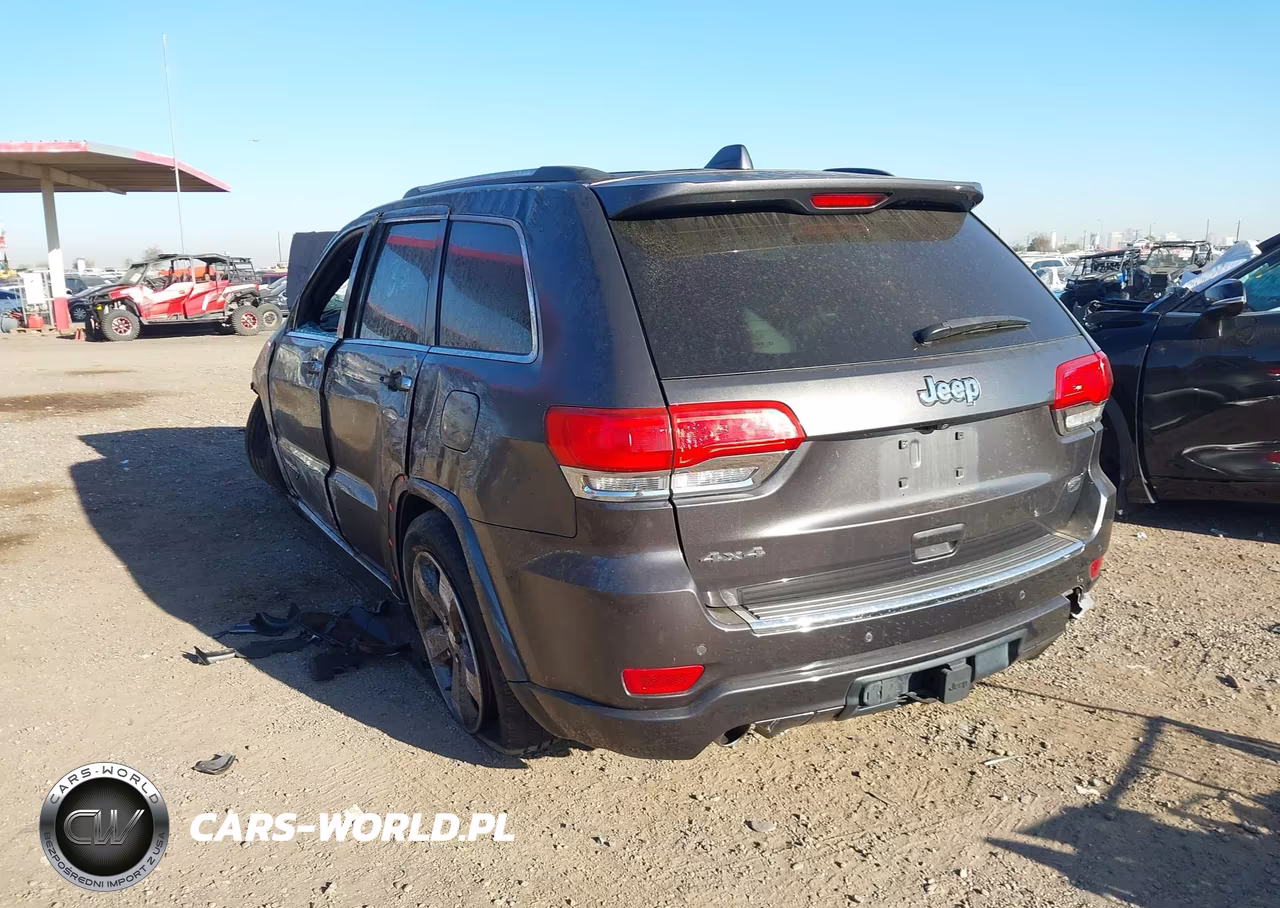 2014 Jeep Grand Cherokee Overland VIN:1C4RJFCT2EC432379 - 3